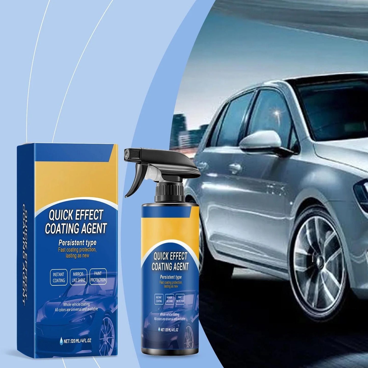 Quick Effect Coating Agent 400 ml Pack of 2